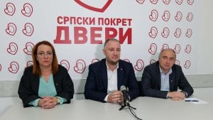 Dveri: Vučić predao Srbe Prištini, što tamo nisu poslao svoje huligane da pokažu koliko su hrabri