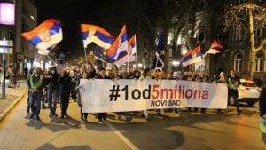 Dveri: Zašto je Radovan Karadžić bio tema protesta u Novom Sadu