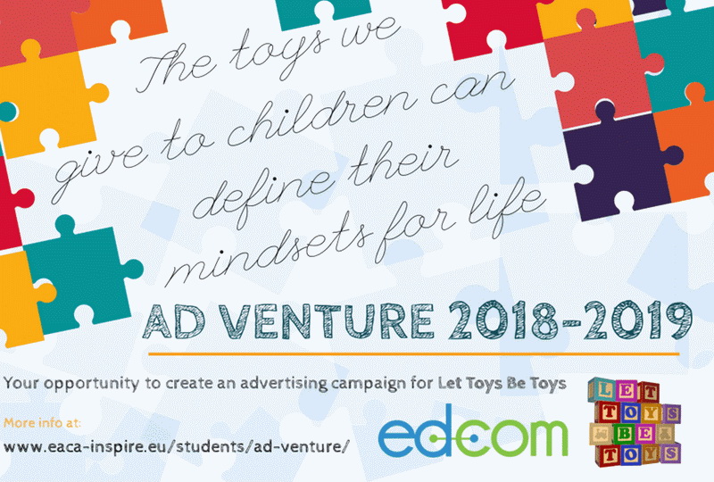 EACA pokrenula studentsko takmičenje s ciljem ukidanja stereotipa u oglašavanju igračaka