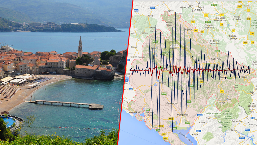 EARTHQUAKE HIT MONTENEGRO: An earthquake measuring 3.9 on Richter scale was felt in Podgorica