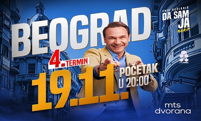 ENIS BEŠLAGIĆ U BEOGRADU: Emotivni program „Da sam ja neko“