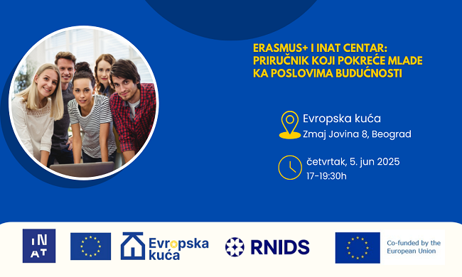 ERAZMUS+ I INAT CENTAR: Mitap o poslovima budućnosti i EU fondovima