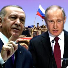 ERDOGAN DOBIO OŠTRO UPOZORENJE IZ MOSKVE: Turskim vojnicima više NE GARANTUJEMO BEZBEDNOST u Siriji