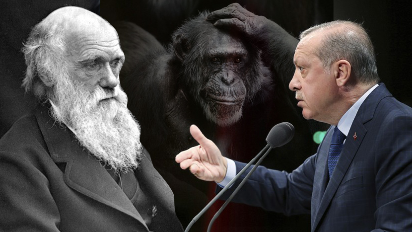 ERDOGAN ODLUČIO: Turci nisu nastali od majmuna, izbacuje se Darvin iz škola