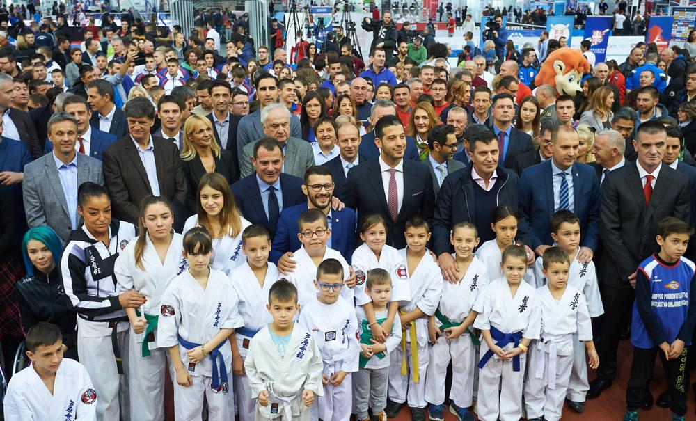 EVROPA UŽIVALA U BEOGRADU Svjetličić: Sajam sporta potvrda da je Srbija sportska nacija!