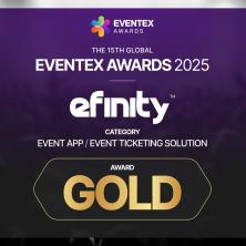 Efinity regionalni DIGITALNI ŠAMPION - Domaća tiketing platforma trijumfovala među svetskim gigantima poput Netflixa i Formule 1