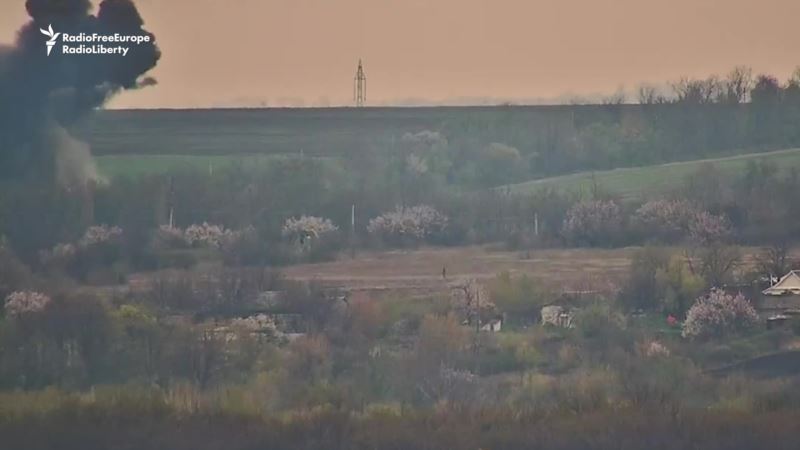 Ekskluzivni snimak eksplozije OSCE vozila u Ukrajini
