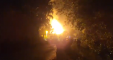 Eksplodirao kompresovani gas, plamen visok 50 metara VIDEO/FOTO
