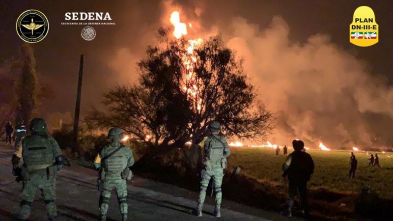  Eksplozija naftovoda u Meksiku, 66 žrtava 