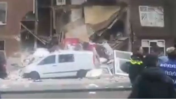 Eksplozija u Hagu, srušio se deo zgrade