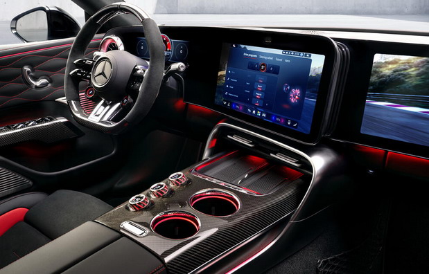 Električni Mercedes-AMG GT 4-Door Coupe: unutrašnjost