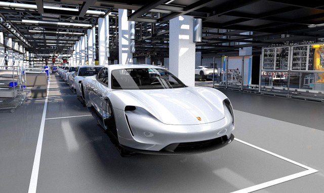 Električni Porsche otvara 1.200 novih radnih mesta