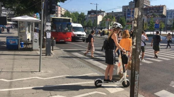 Električni trotineti hit na beogradskim ulicama