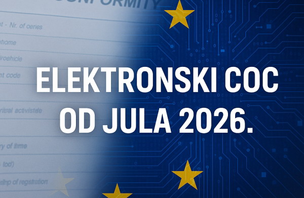 Elektronski COC u EU od jula 2026 – korak ka digitalizaciji auto-industrije