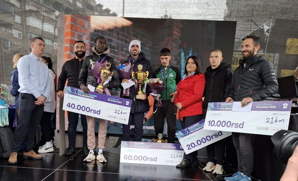 Elzan Bibić i Teodora Simović pobjednici Pazarskog polumaratona