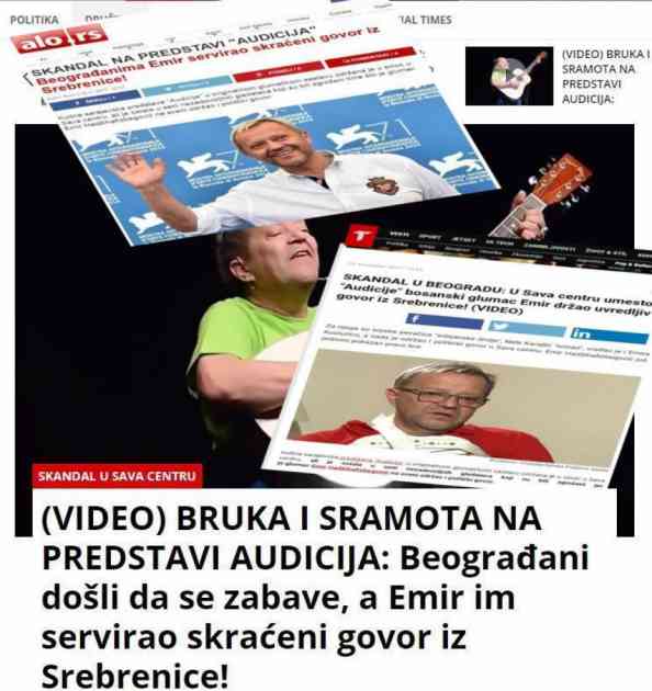 Emir Hadžihafizbegović na udaru srbijanskih medija: Kome smeta da se u Sava centru govori o multikulturalnoj BiH