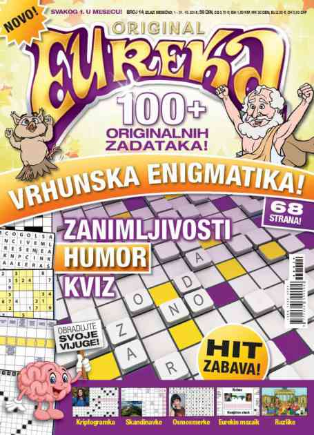 Enigmatski hit! Nova EUREKA original!