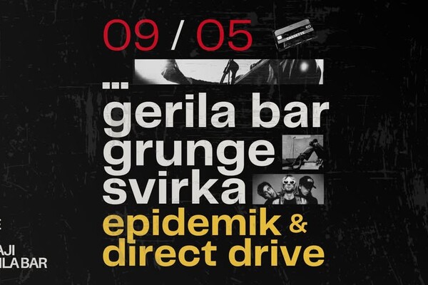 Звезде гранджа у Герили: Последња рок експлозија сезоне уз Epidemik и Direct Drive