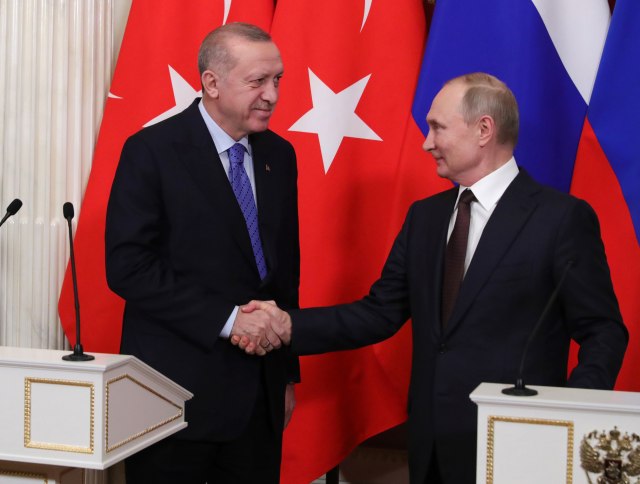 Erdogan: Putin i ja smo na istoj strani