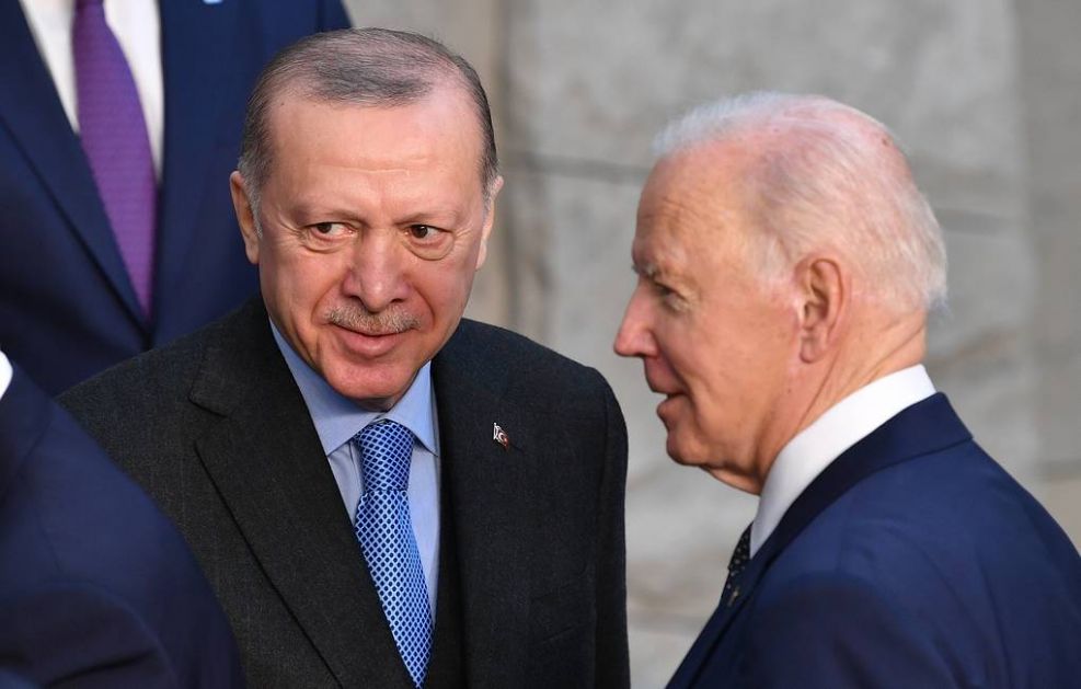 Erdogan i Bajden razgovarali o Ukrajini i članstvu Švedske u NATO uoči samita alijanse