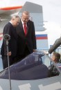 Erdogan prvi strani lider koji je provirio u kabinu ruskog lovca Su-57