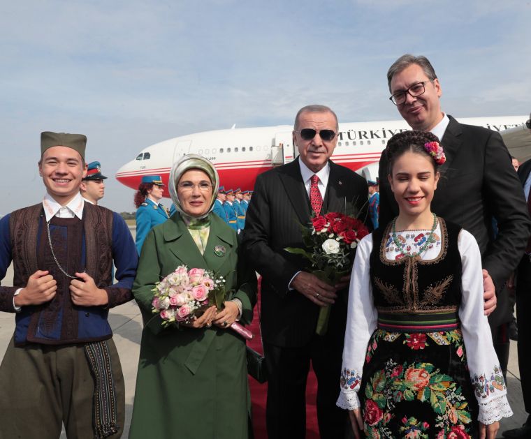 Erdogan stigao u Beograd, počinje dvodnevnu posjetu Srbiji