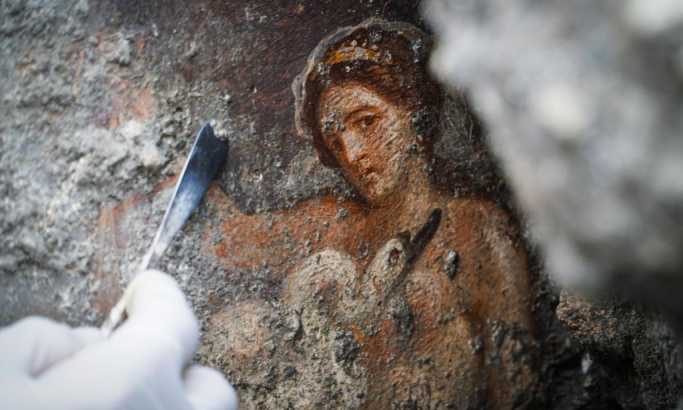 Erotska freska pronađena u Pompeji (FOTO)