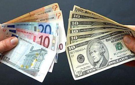 Euro na najvišoj razini prema dolaru u tri mjeseca