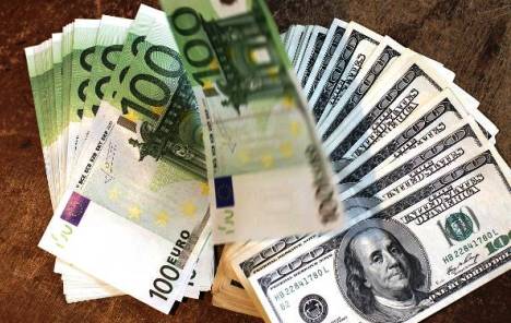 Euro nadomak najviših razina u tri tjedna