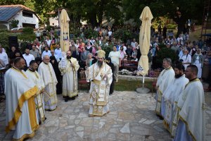 Evharistijska proslava Preobraženja Gospodnjeg u manastiru Lipovac