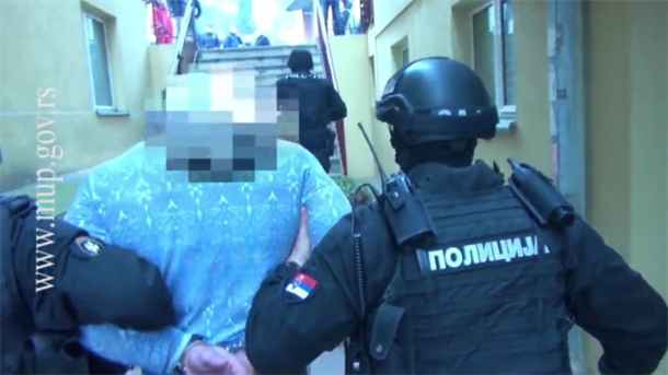 Evo kako je izgledalo hapšenje u Rakovici VIDEO