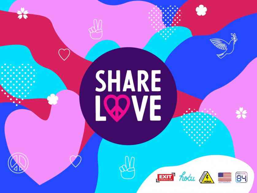 Exit: Velika regionalna društvena kampanja #ShareLove