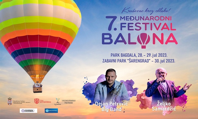 FESTIVAL BALONA: „Kruševac kroz oblake“ od 28. do 30. jula