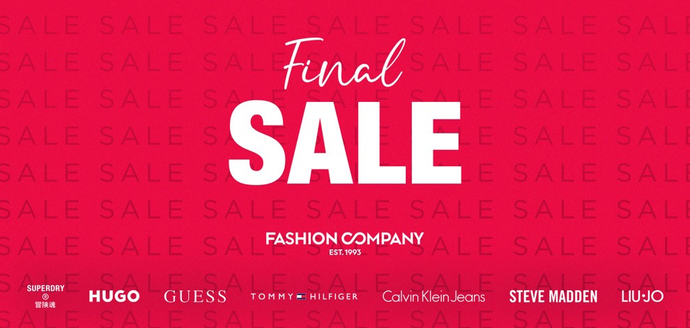 FINAL SALE u Fashion Company i Fashion&Friends trgovinama