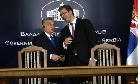 FINALE PREDSEDNIČKE KAMPANJE: Viktor Orban podržao Vučića