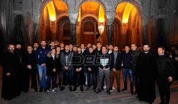 FK Crvena zvezda dala prilog za izgradnju Hrama Svetog Save