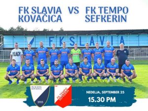 FK Slavia dočekuje danas FK Tempo iz Sefkerina
