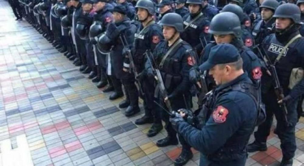 (FOTO) 221 KALAŠNJIKOV ZA SRBE: Albanska policija preduzela velike mere bezbednosti uoči meča Skenderbeg - Partizan