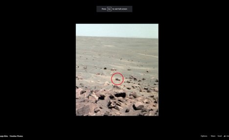 (FOTO) CIPELA NA MARSU?! NASA mu se smeje, a on tvrdi kako je ovo dokaz izgubljene civilizacije