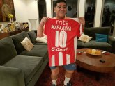 FOTO: Maradona u Zvezdinom dresu