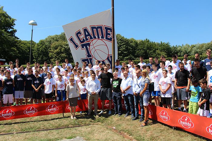 FOTO: Na Letenki počeo jubilarni deseti kamp košarke za mlade iz bivše SFRJ