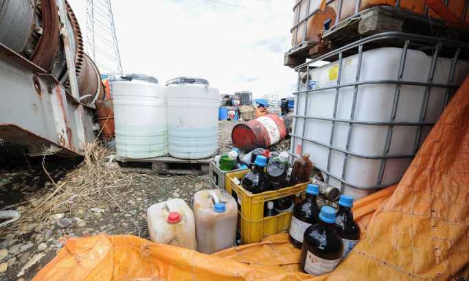 FOTO: Novi ekološki incident kod Pančeva, otkriveno 100 tona opasnog otpada