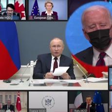 FOTOGRAFIJA BAJDENA DIGLA VELIKU PRAŠINU: Zašto je jedini nosio masku na onlajn sastanku svetskih lidera?