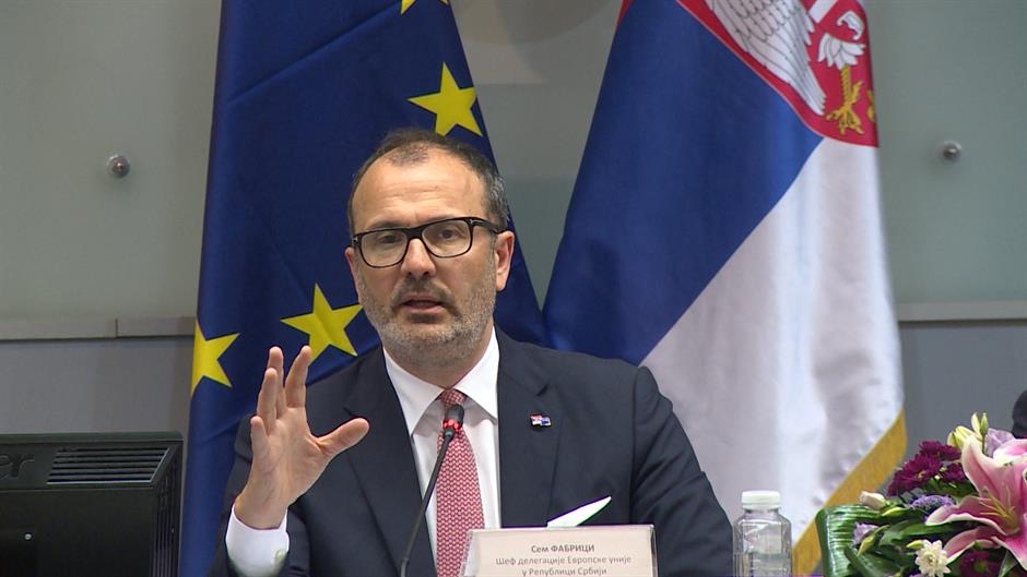 Fabrizi: EU expects more progress from Serbia