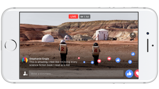Facebook pokreće Live video u 360 stepeni