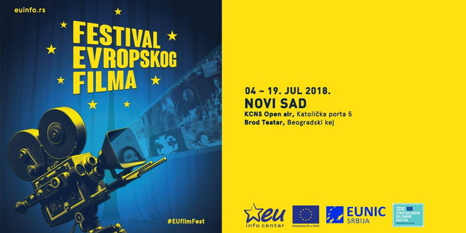 Festival evropskog filma u Novom Sadu od 4. jula