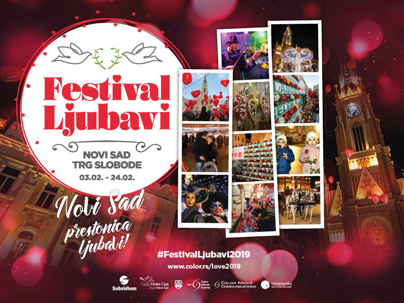 Otvoren Festival ljubavi u Novom Sadu