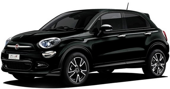 Fiat 500X Yellow Cross i 500 X Black Tie