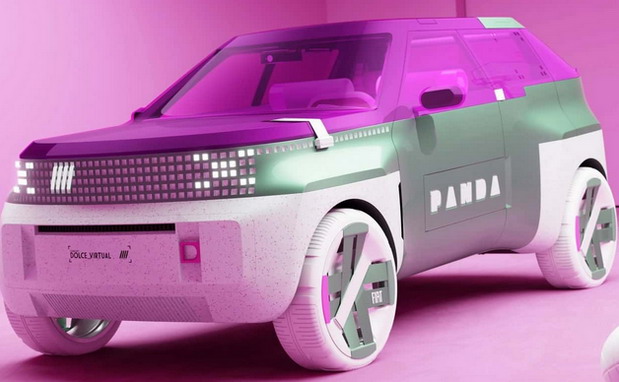 Fiat Panda City Car, Pick-Up, Fastback, SUV & Camper concept
