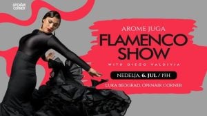 Flamenko pod zvezdama: „Arome juga“ 6. jula na OpenAir Corner-u Luke Beograd